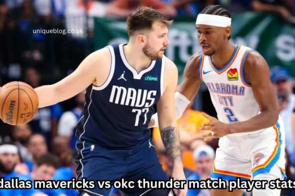 dallas mavericks vs okc thunder match player stats